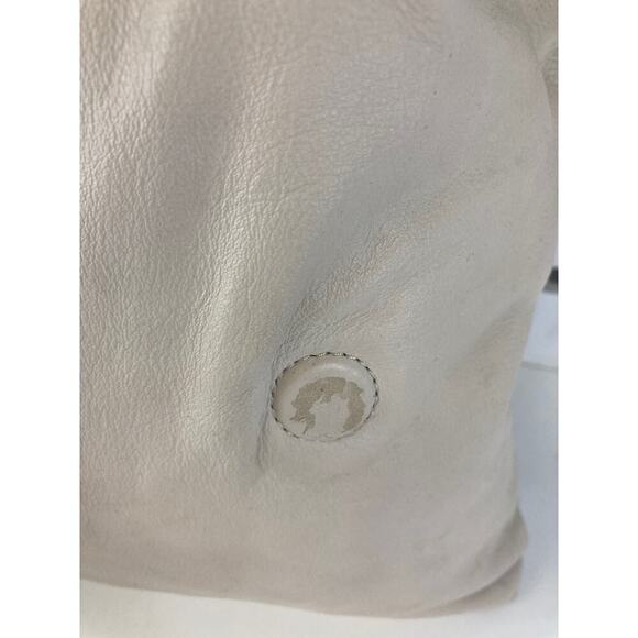 TORY BURCH MEDIUM IVORY LEATHER VERONA FOLDOVER CROSSBODY BAG - Picture 6 of 16